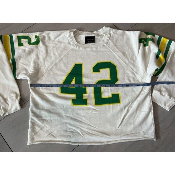 NWOT Free People Retro Brand Pullover Sweatshirt - Picture 7 of 11